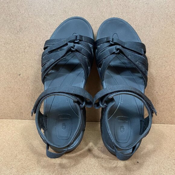 Teva Tirra Womens Black Sandals Size 11 Adjustable Straps Rubber Sole Outdoor - Picture 6 of 8